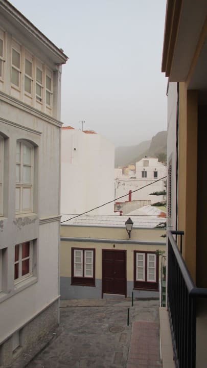 Blick vom Balkon La Hila Apartamentos