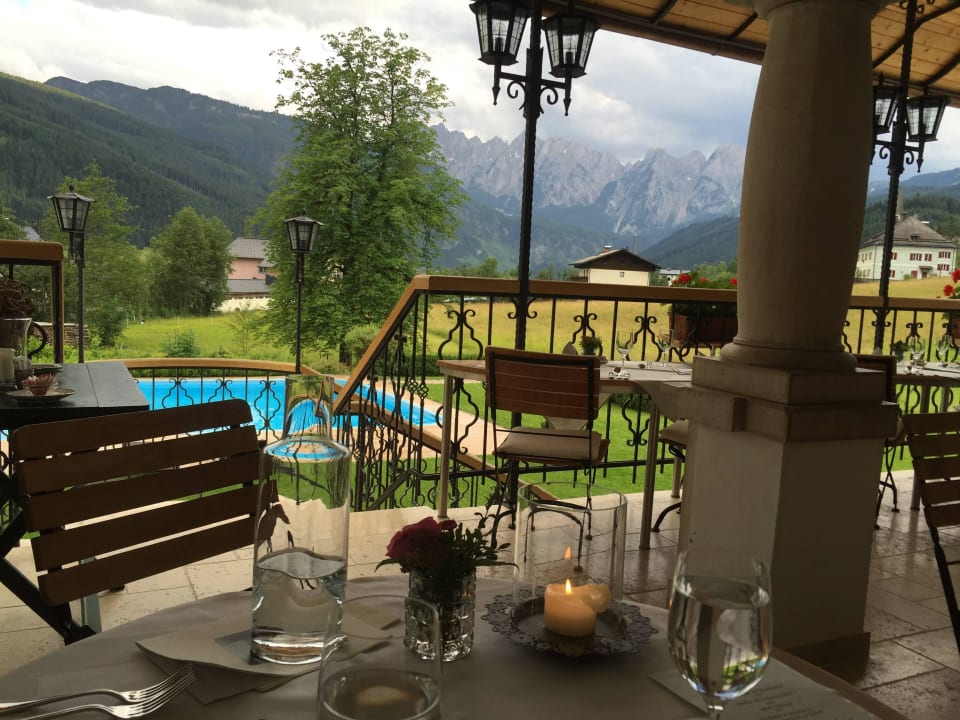 Terrasse_Abendessen Landhaus Koller