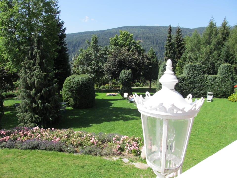 Park, wohin man blickt Parkhotel Holzerhof