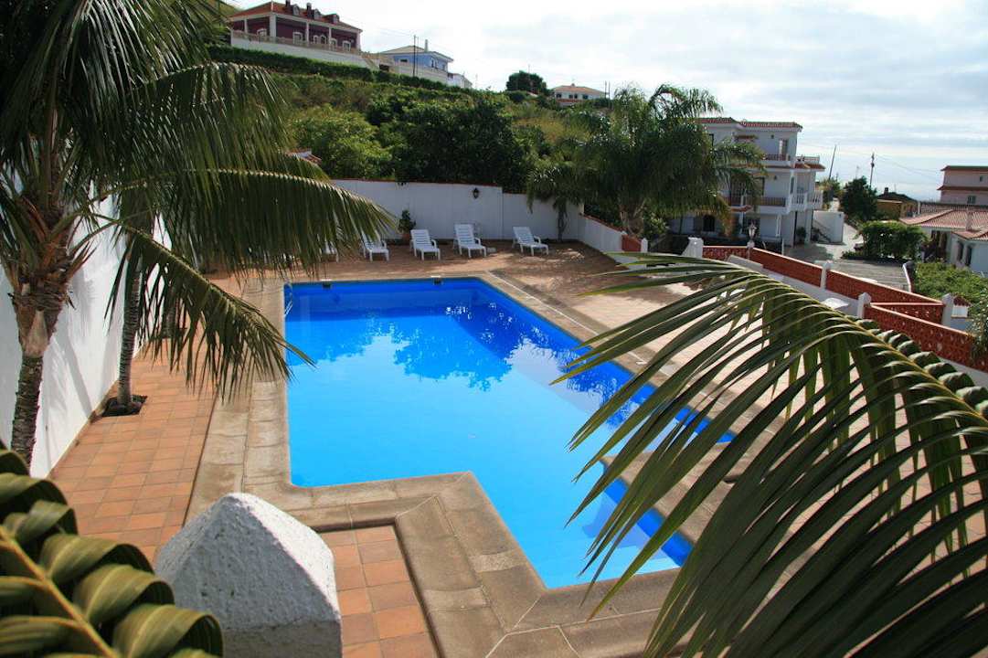 Blick auf den Pool Hotel Piedra Verde