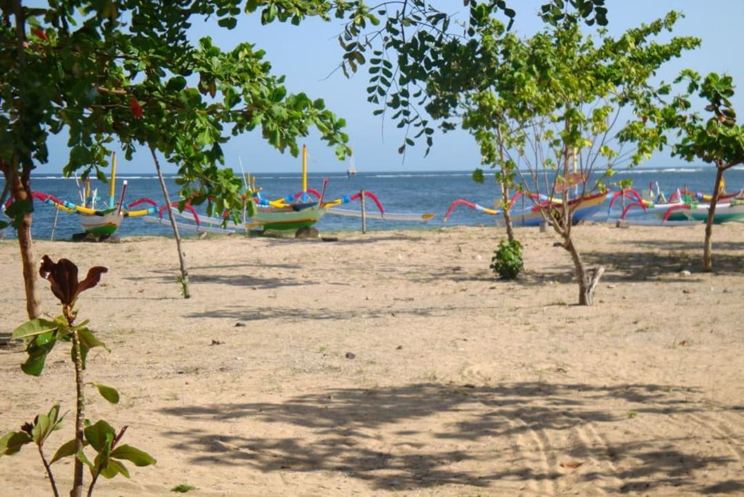Strand 200m nach rechts Hyatt Regency Bali