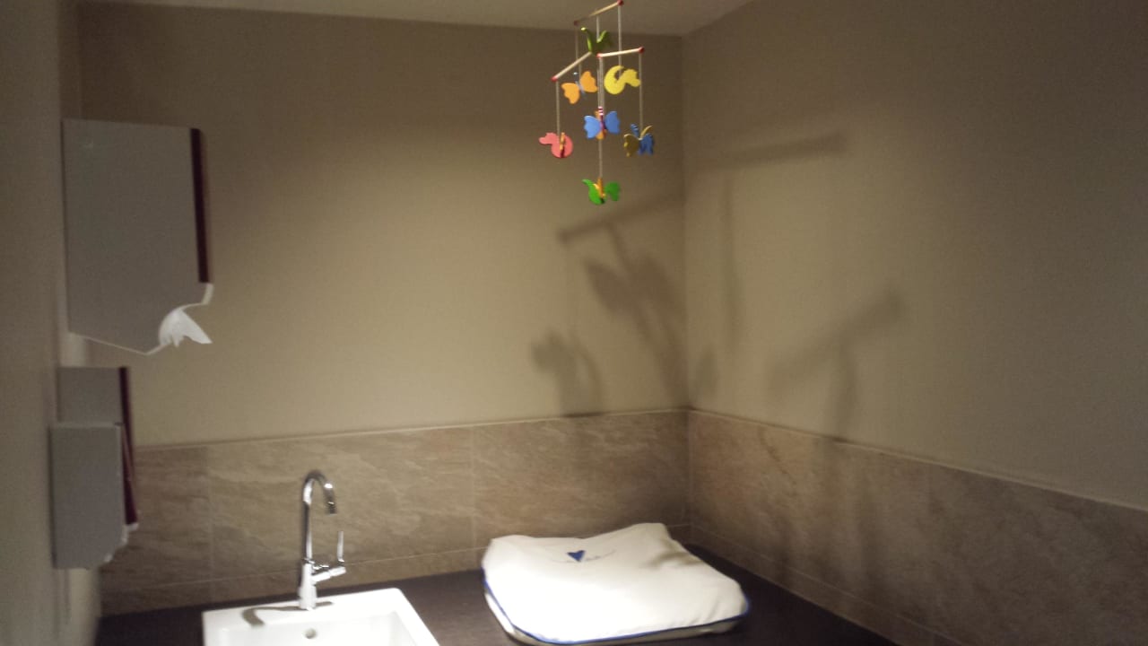 Vor dem Restaurant  Falkensteiner Hotel Sonnenalpe