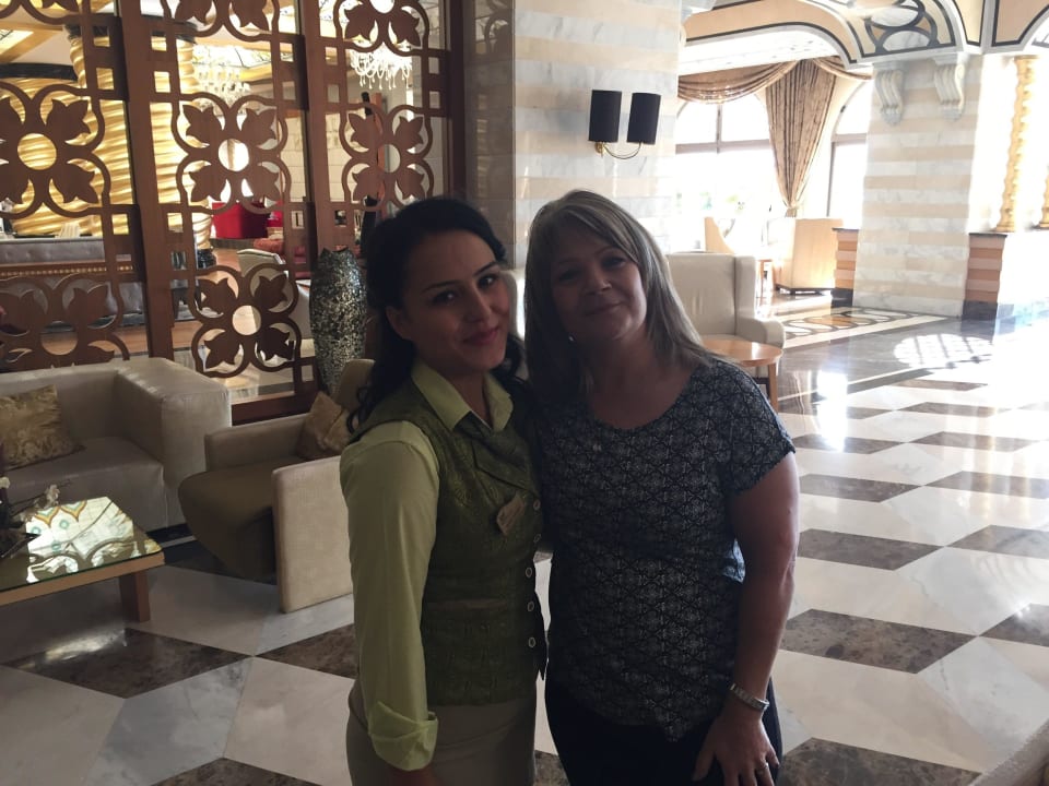 Busra, such a lovely person Royal Holiday Palace
