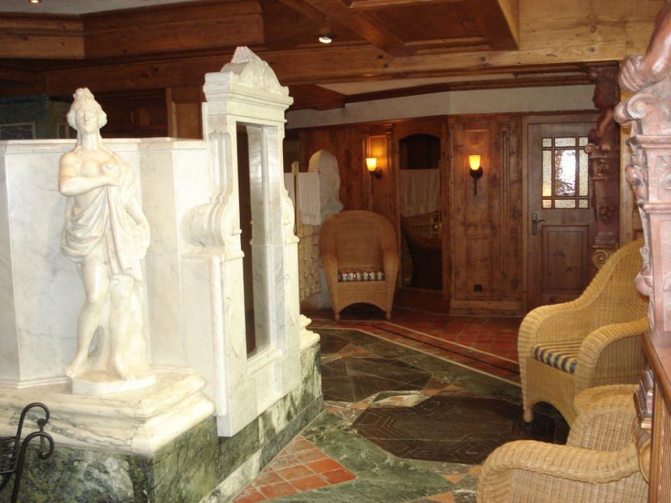 Schöner Saunabereich Parkhotel Oberstaufen