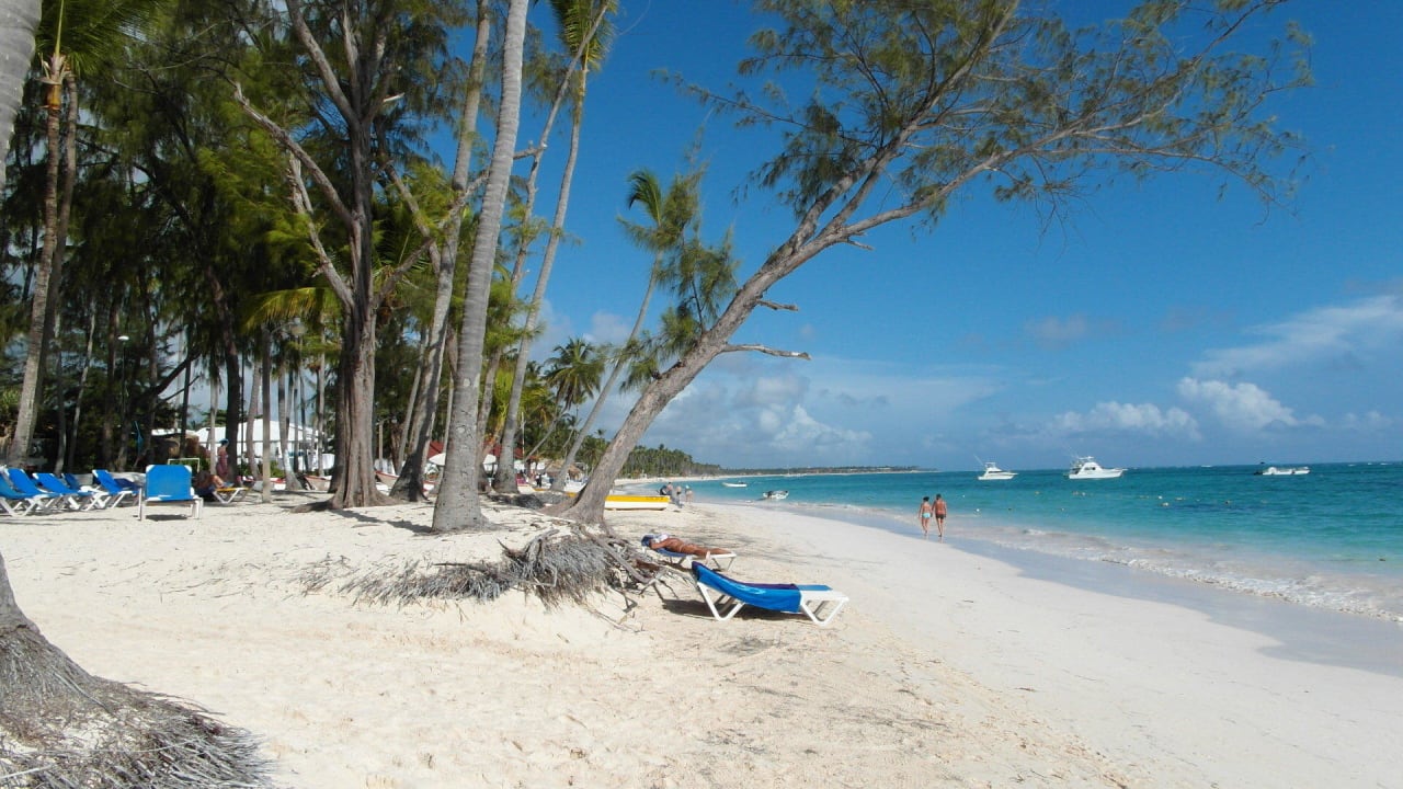 Typischer Punta Cana Strand das git es kaum besser Vista Sol Punta Cana