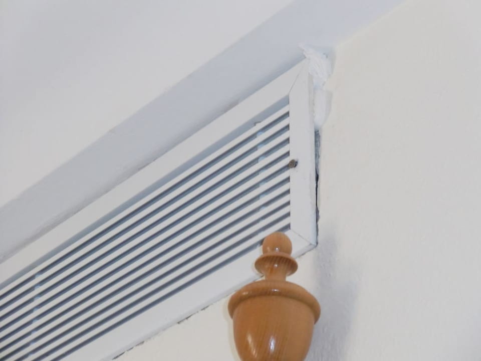 Lüftungsgitter im Schlafraum Hotel Riu Palace Meloneras