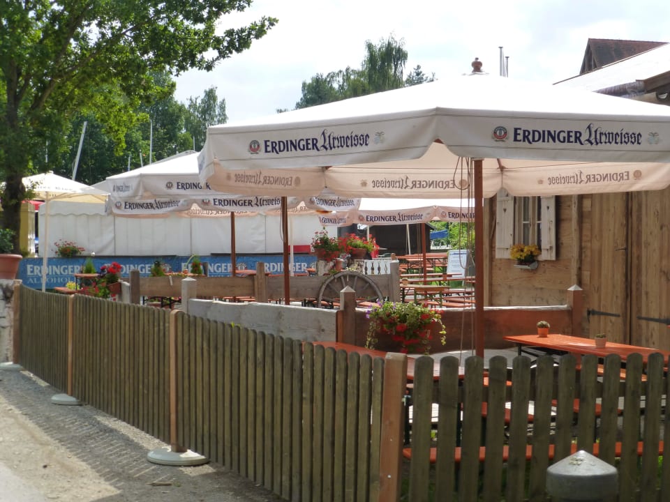 Restaurant direkt neben Hotel Strandhotel Seehof