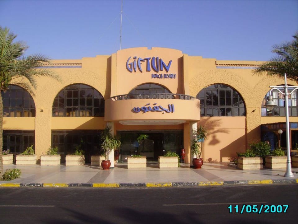 Haupteingang des Hotels Giftun Azur Resort