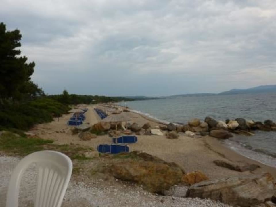 Hotelstrand am Spätnachmittag Blue Dolphin Resort Hotel