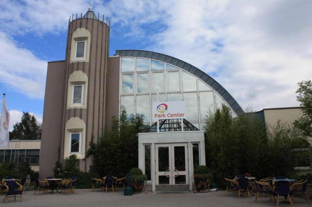 Eingang ins Park Center Center Parcs Park Nordseeküste