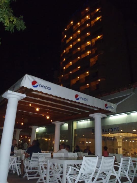 Tył restauracji Sentido Bellevue Beach