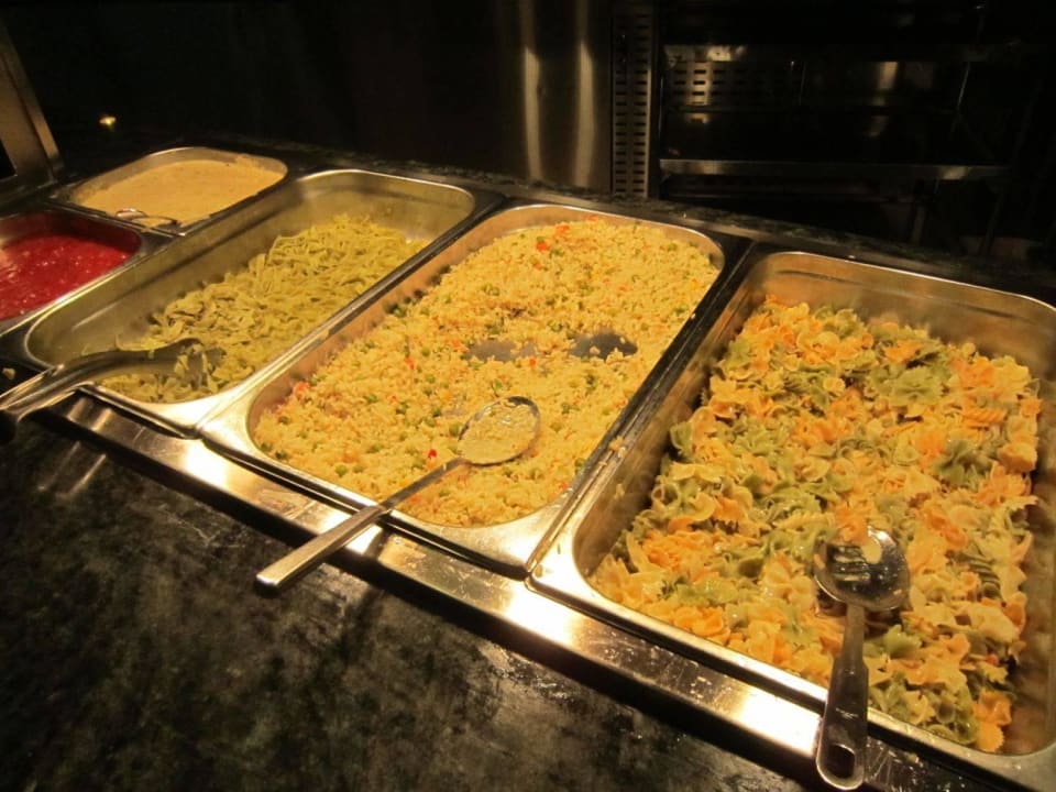 Geschmacksfreie Nudeln Hotel Club Cala Romani