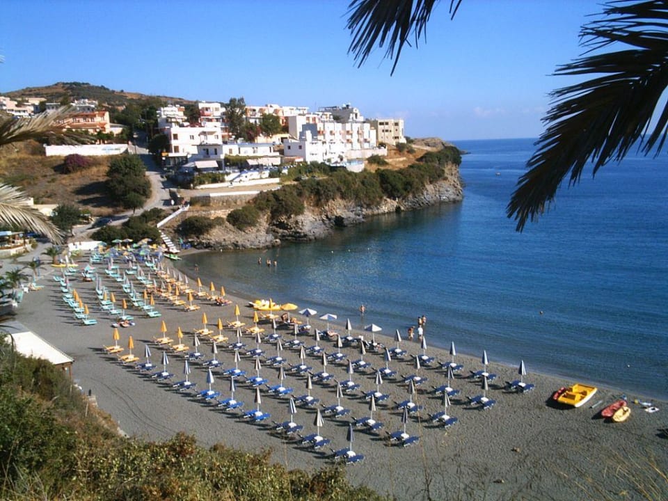 Strand beim Hotel Troulis Troulis Apart-Hotel