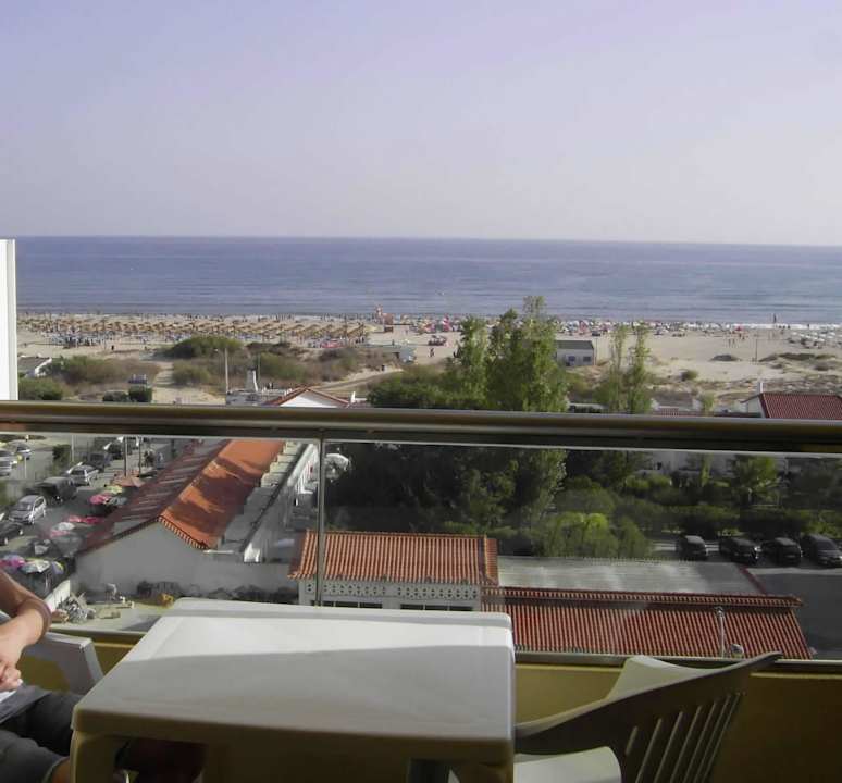 Meerblick aus 602 Hotel Yellow Praia Monte Gordo