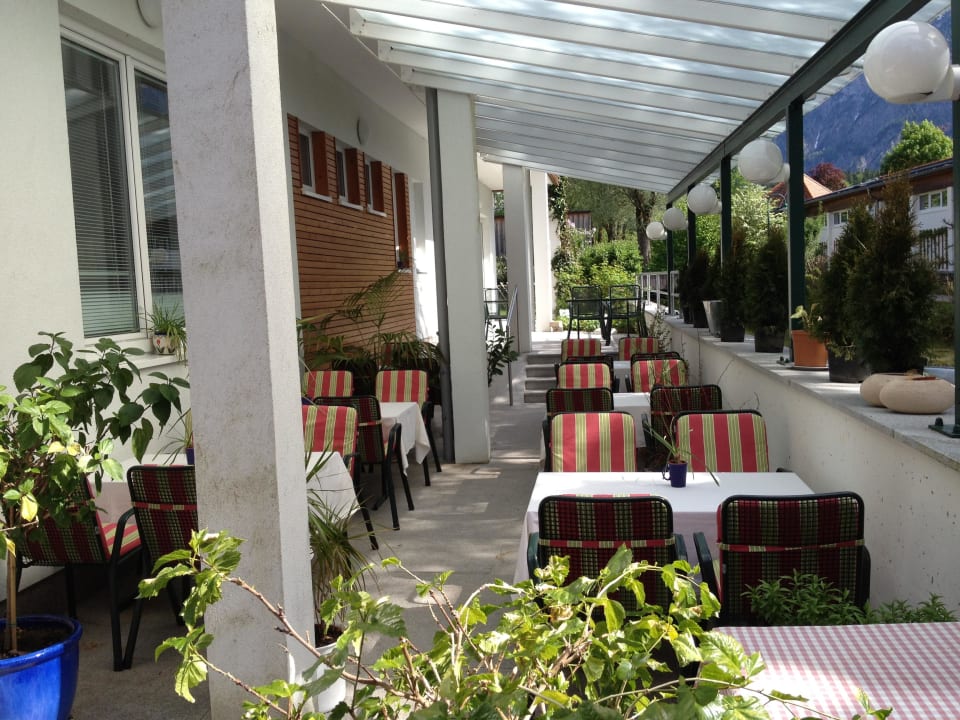 Terrasse  Wohlfühlhotel Goiserer Mühle