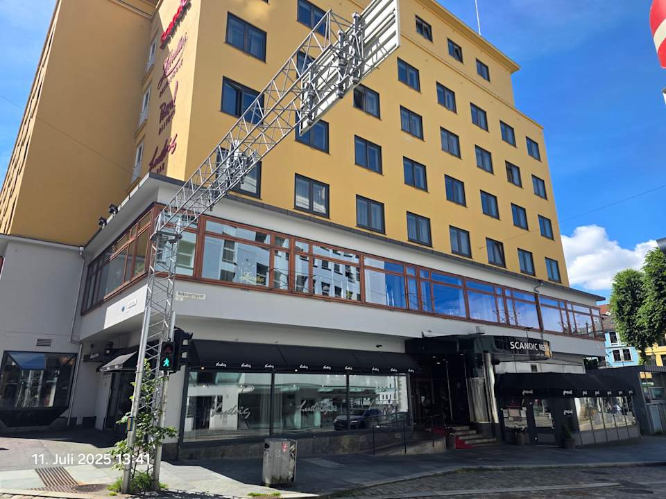 Außenansicht Hotel Scandic Neptun