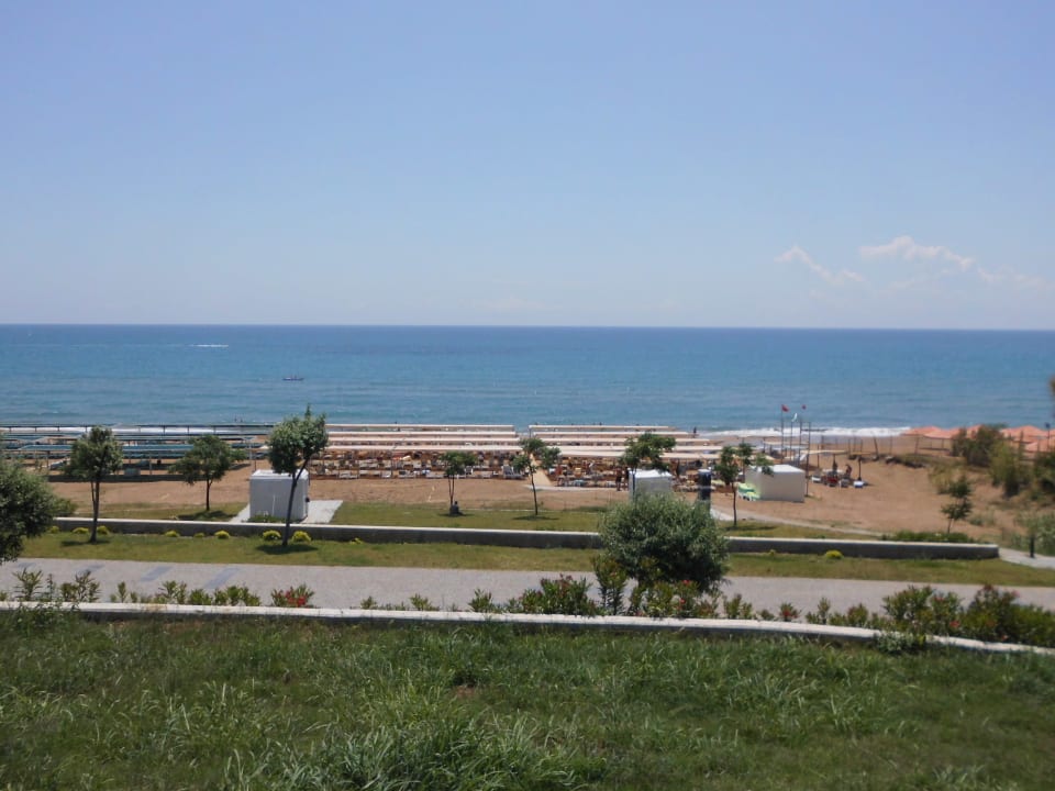 Blick von der Strandbar Club Sidelya Hotel