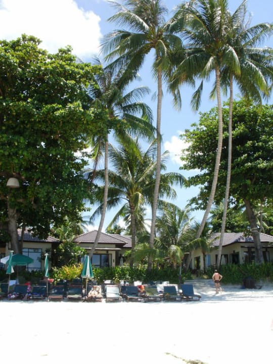 Hotelanlage vom Strand aus Hotel Baan Chaweng Beach Resort & Spa
