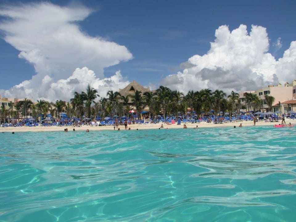 Strandansicht mal andersrum Viva Maya by Wyndham - All Inclusive Resort