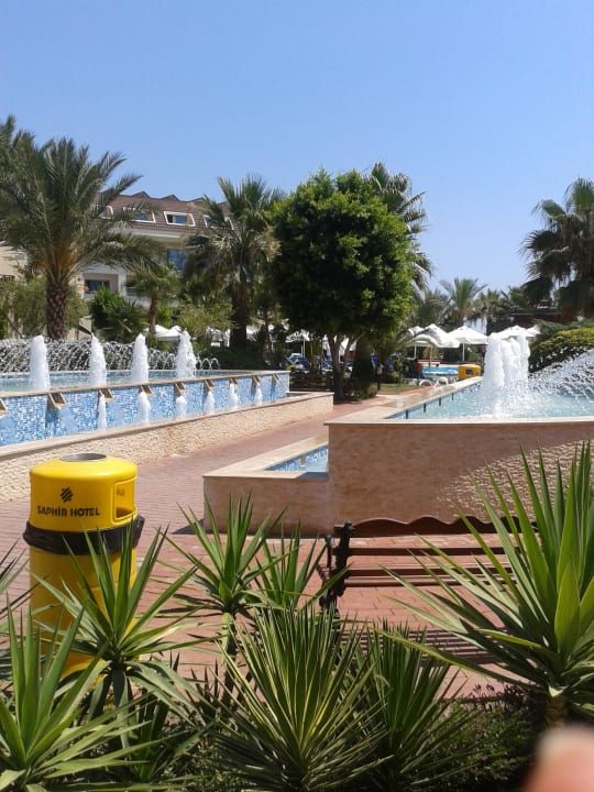 Traumhafte Gartenanlage Saphir Hotel & Villas