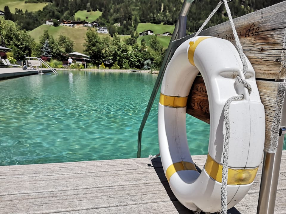 Pool Alpeiner Nature Resort Tirol