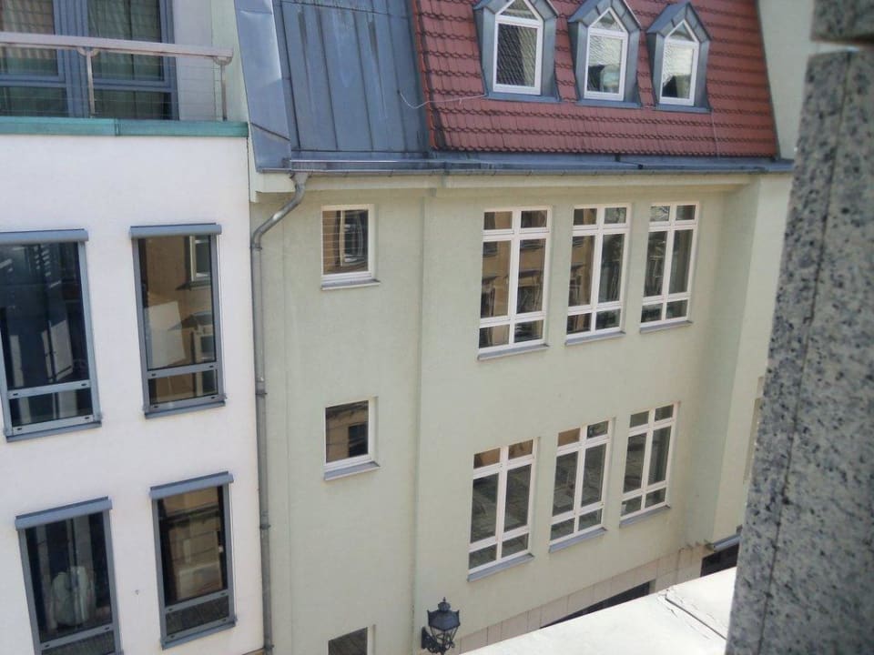 Blick aus Zimmer 306 Hotel Sorat Cottbus
