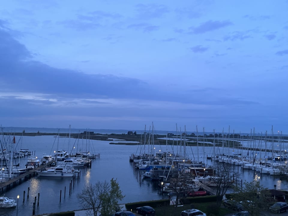 Ausblick Hafenhotel Meereszeiten