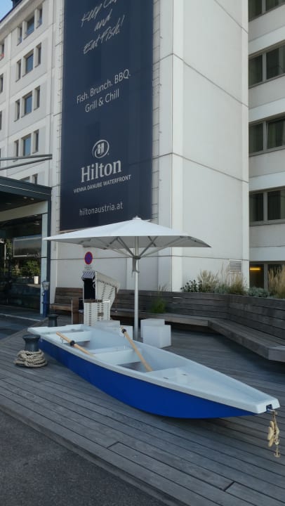 Außenansicht Hilton Vienna Waterfront