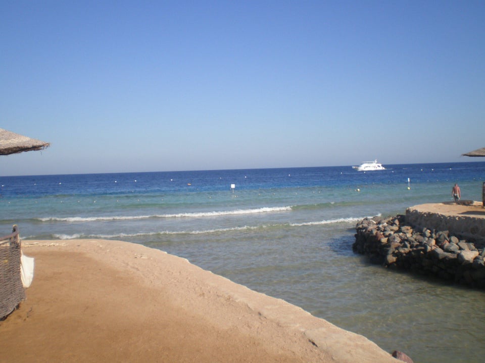 Zugang zum Korallenstarnd Grand Makadi