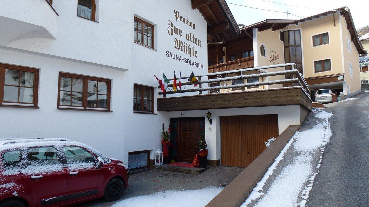 Wejście Pension Zur alten Mühle