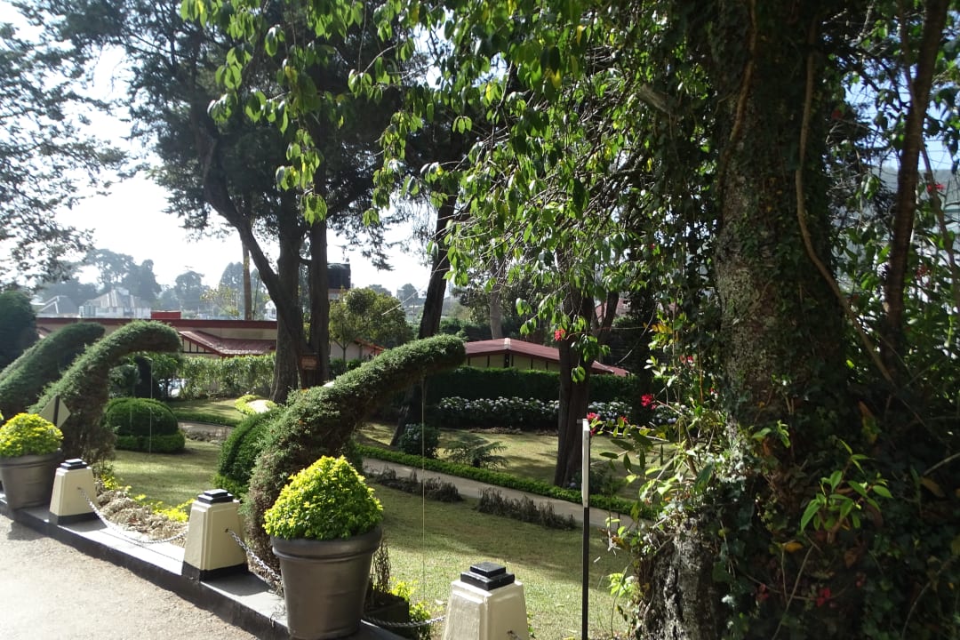 Gartenanlage Grand Hotel