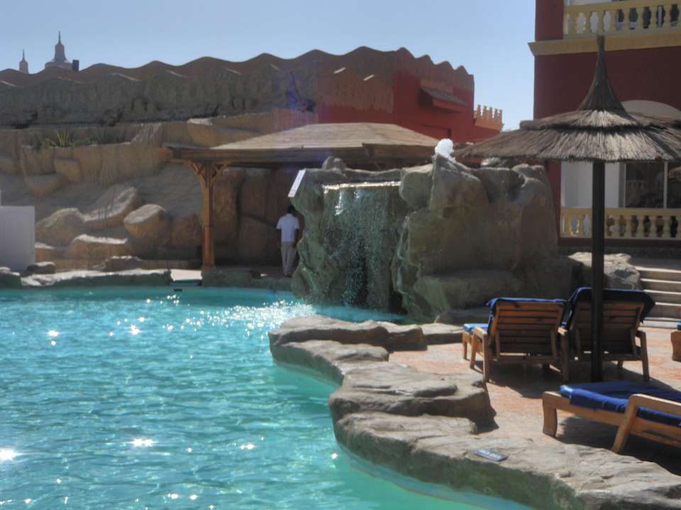 Der wasserfall Pickalbatros Alf Leila Wa Leila Resort - Neverland Hurghada