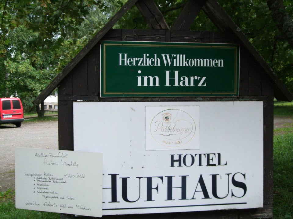Ziel erreicht! Hotel Hufhaus