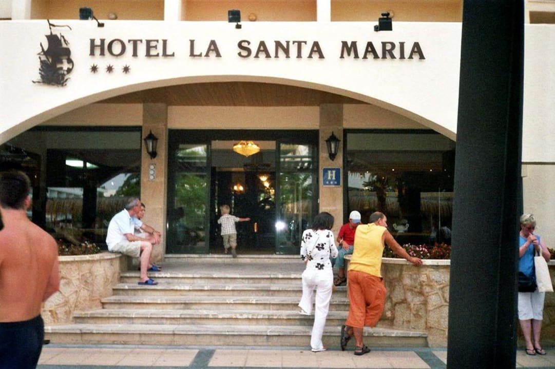 Eingang La Santa Maria Hotel