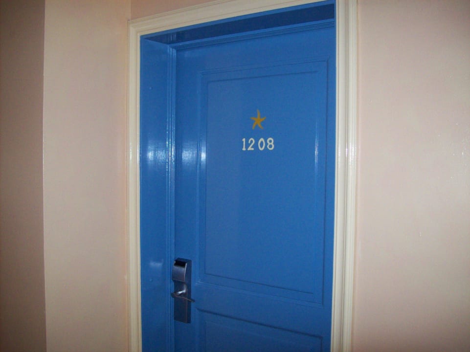 Eingangstür Zimmer 1208 Iberostar Waves Costa Dorada