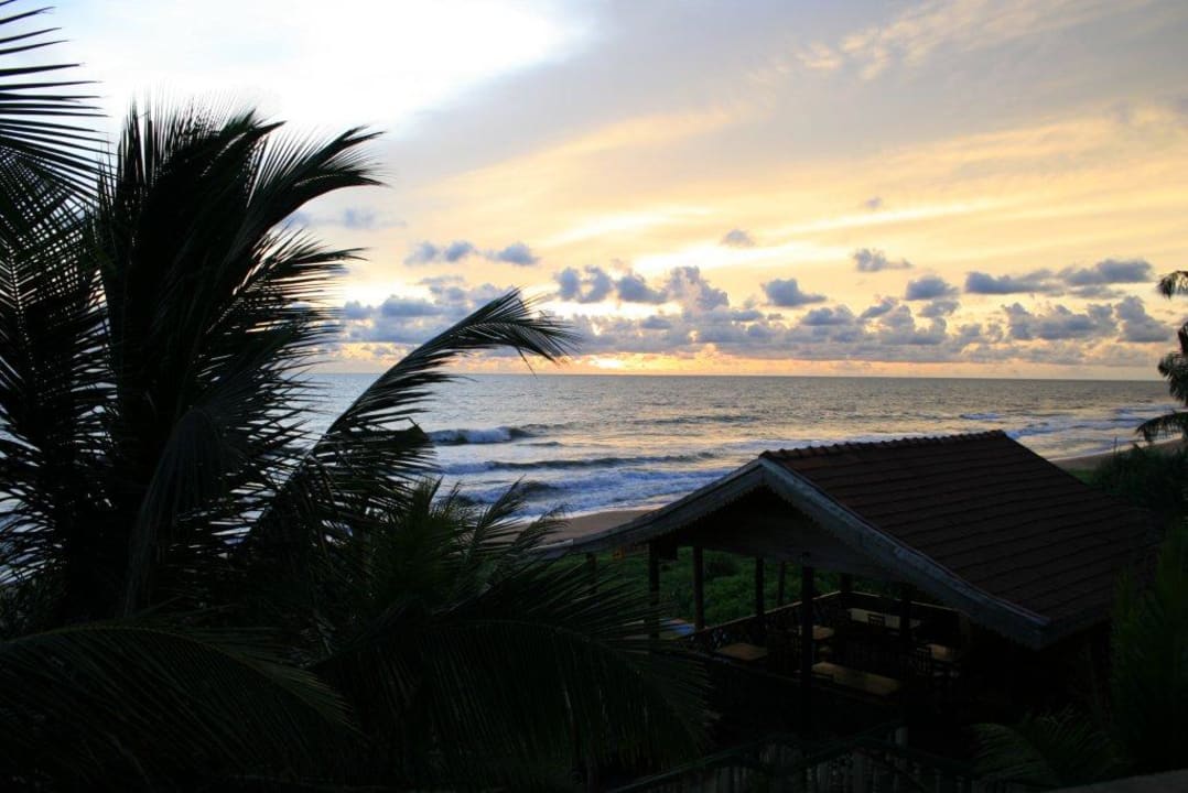Sonnenuntergang im 2.Stock Hotel Oasey Beach