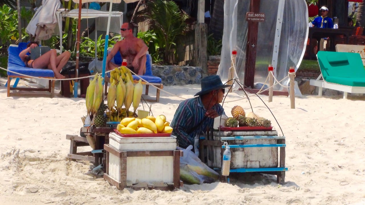 Obst-Mann Banana Fan Sea Resort