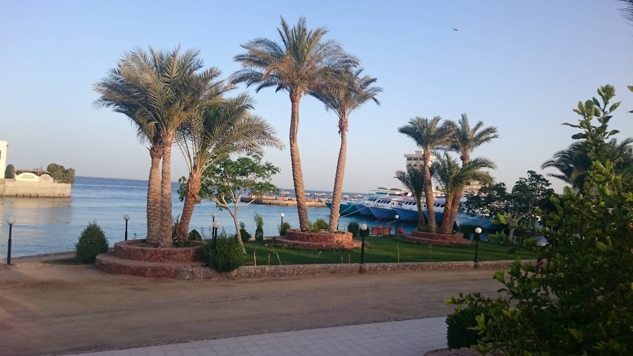 Территория отеля Arabella Azur Resort