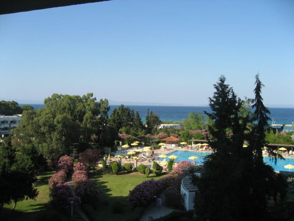 Ausblick aus dem Zimmer Hotel Athos Palace