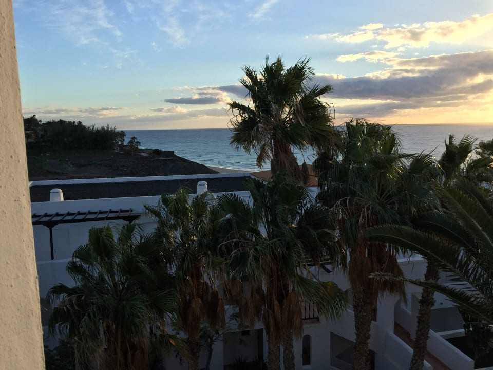 Vom Zimmerbalkon Richtung Meer Club Jandia Princess