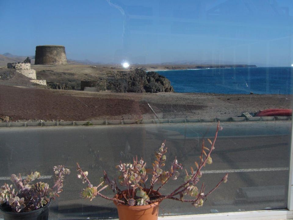 Blick vom Pool zum Toston del Roque rico Hotel Juan Benitez