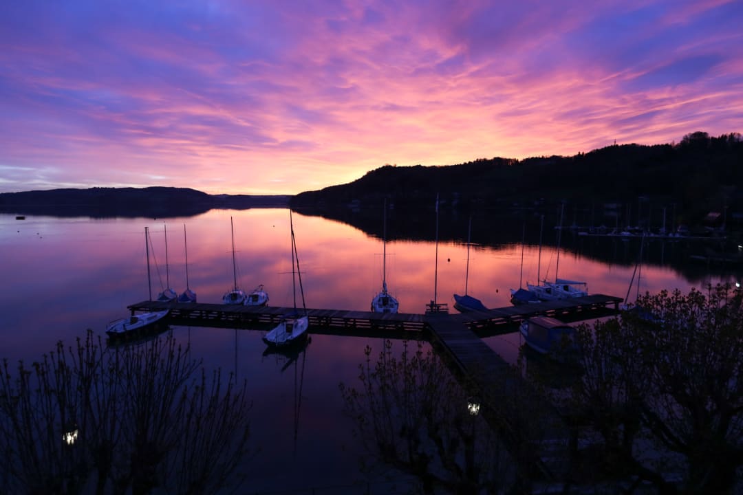 Ausblick Seeside Hotel Seewirt Mattsee