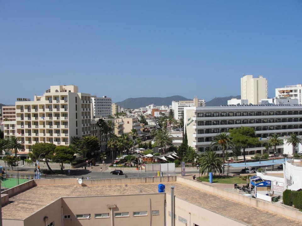 Aussicht vom 5. OG Hotel Cala Millor Garden - Adults only