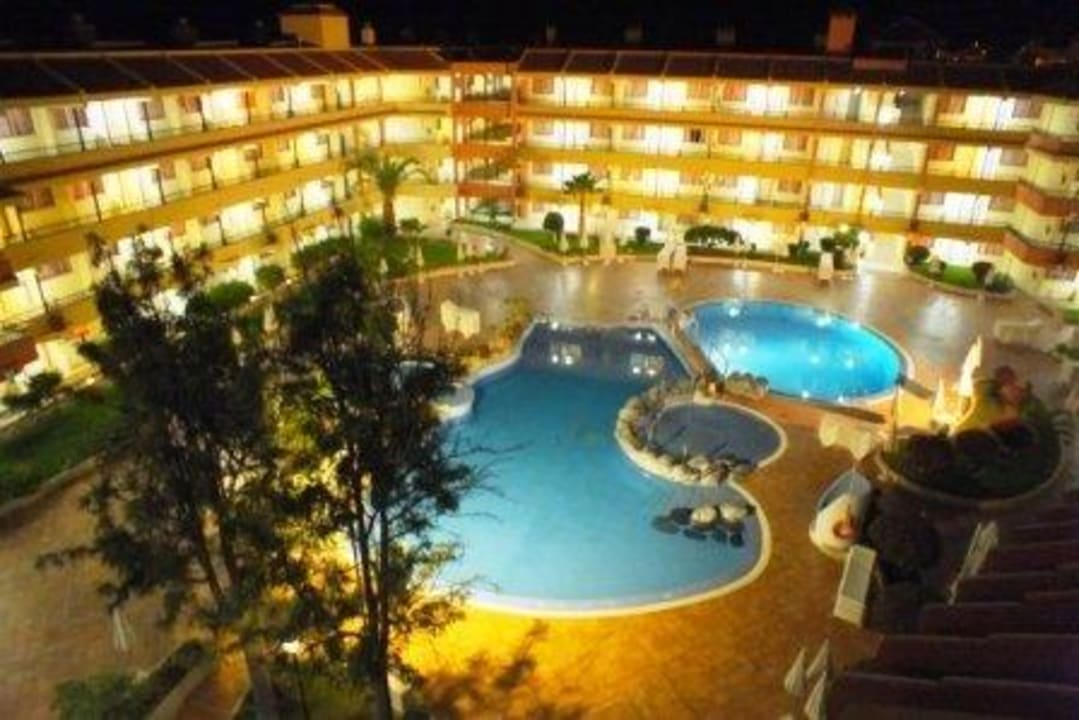 Pool bei Nacht HOVIMA Jardin Caleta