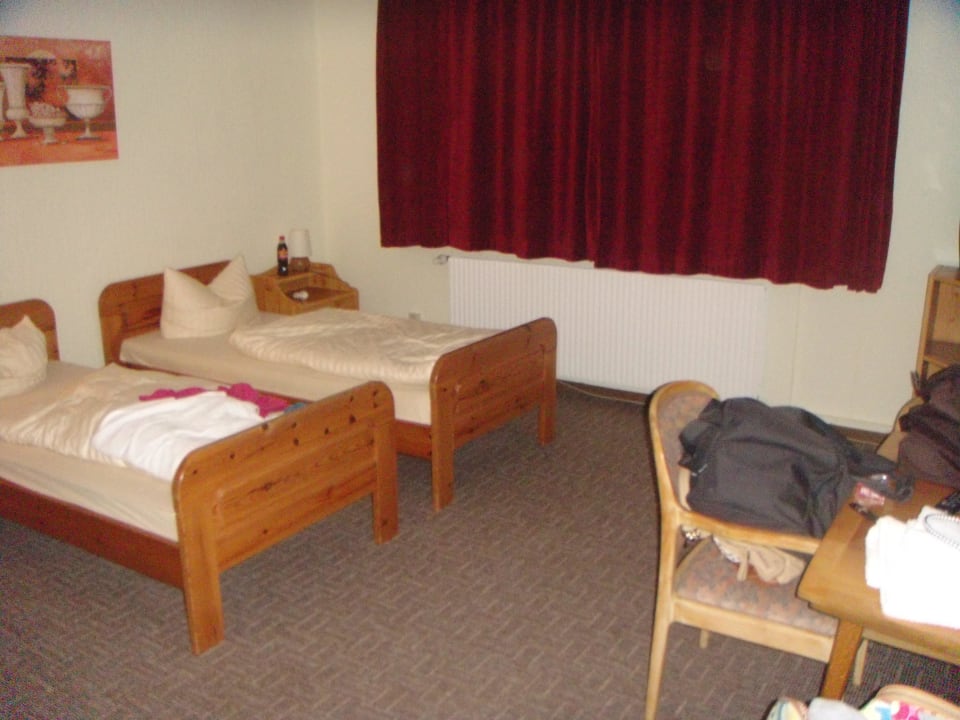 Blick vom Eingang Hotel Kupferkrug