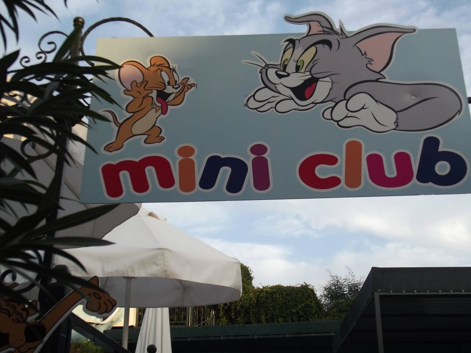 Schild zum Mini Club Can Garden Beach