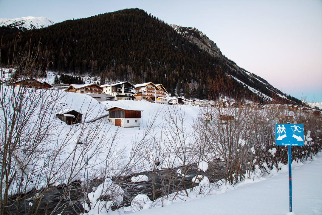 Ausblick Hotel Garni Belavita