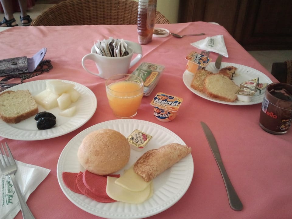 Eine kleine Auswahl des Frühstücks Hotel Rembrandt