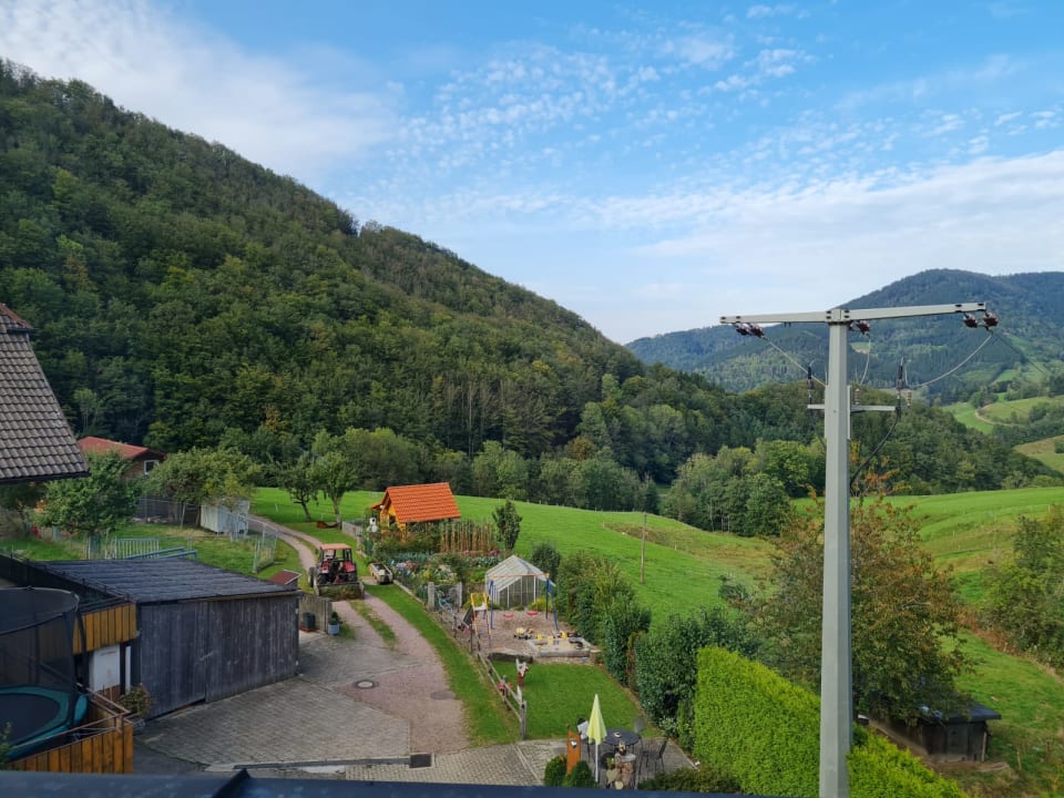 Ausblick Bauernhof Bernhardenhof