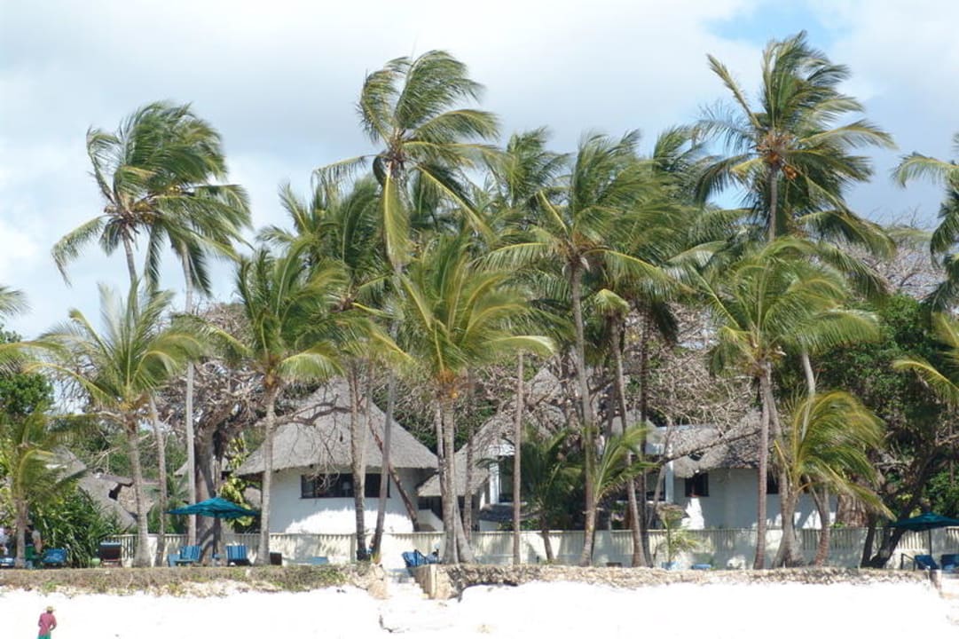 Blick vom Strand Hotel Safari Beach